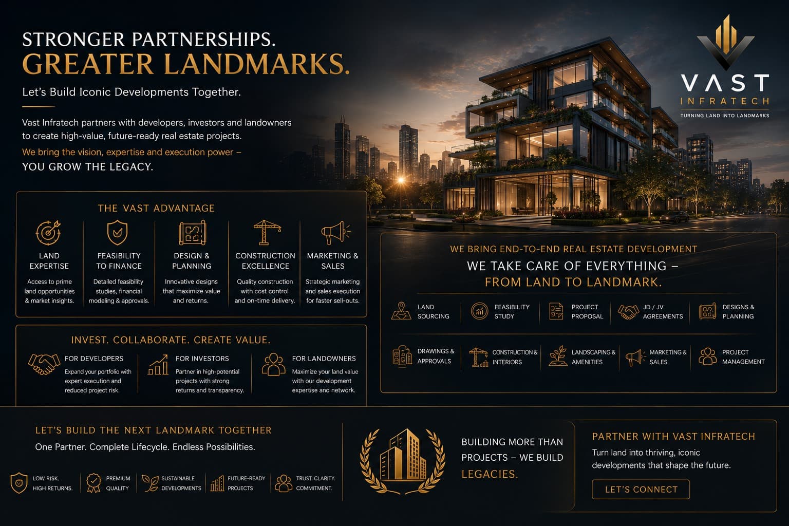 Stronger partnerships, greater landmarks — the Vast advantage for developers, investors and landowners